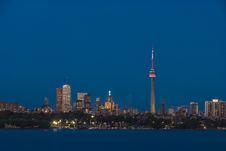 Toronto Skyline Royalty Free Stock Photos Toronto Skyline Royalty Free Stock Photos