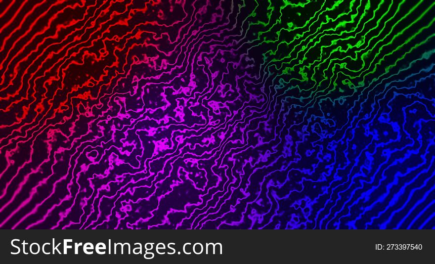 Diagonal glowing stripes, dynamic abstract background with gradient