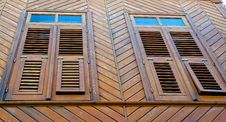 The Old Wooden Building Royalty Free Stock Image The Old Wooden Building Royalty Free Stock Image