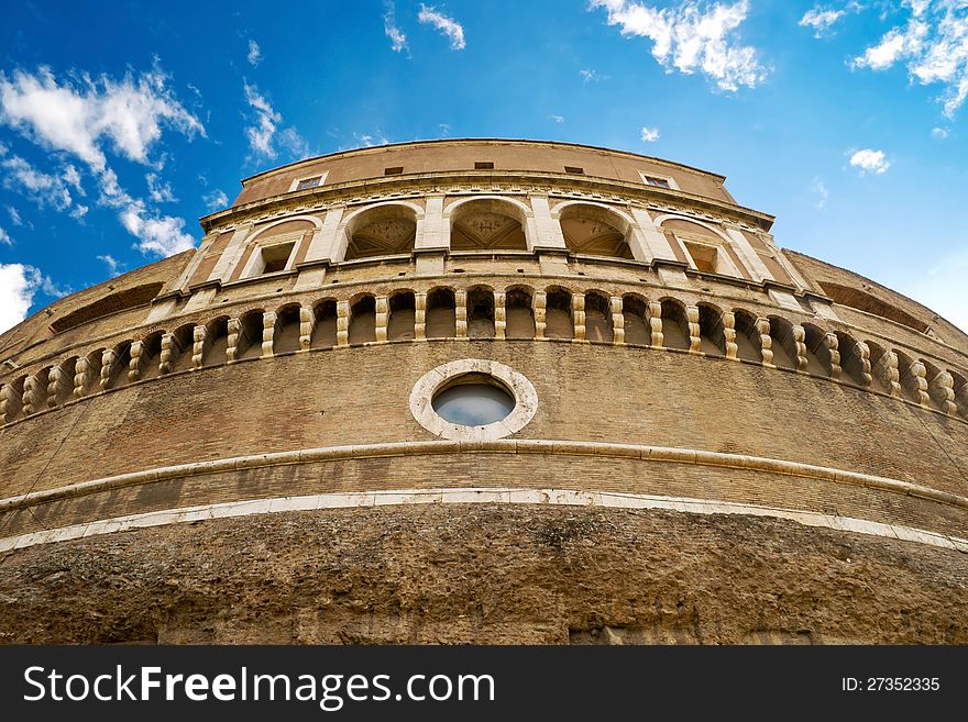 Castel Sant' Angelo, Rome, Italy. Castel Sant' Angelo, Rome, Italy