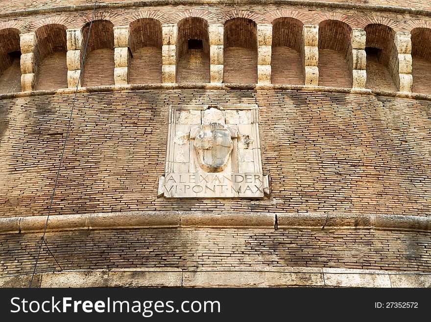 Castel Sant' Angelo, Rome, Italy. Castel Sant' Angelo, Rome, Italy