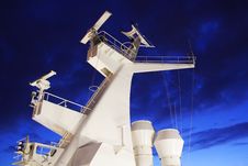 Chimney Of The Ship Royalty Free Stock Images