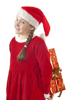 Christmas Surprise Stock Photography Christmas Surprise Stock Photography