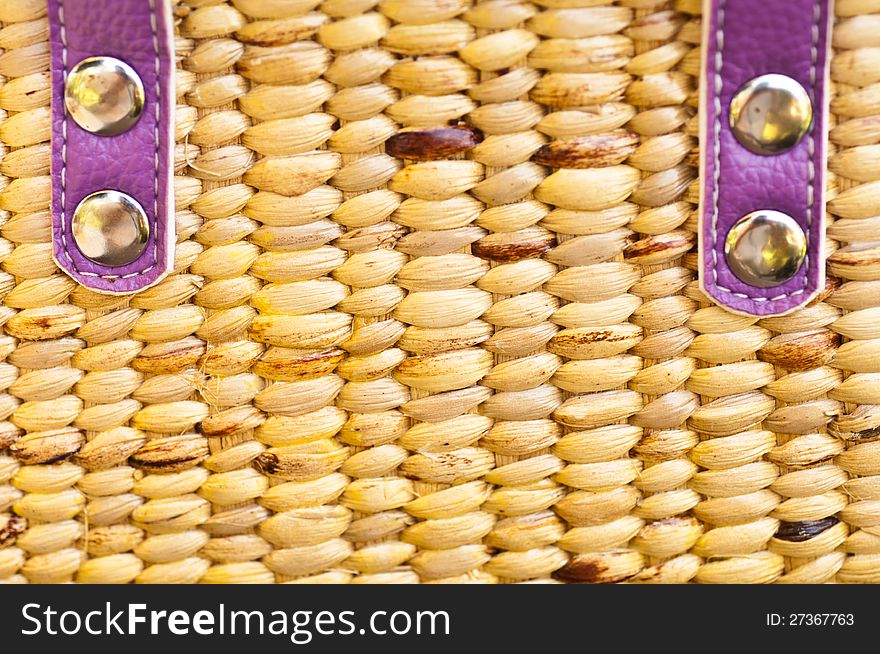 Water hyacinth , weave , basket , The beautiful