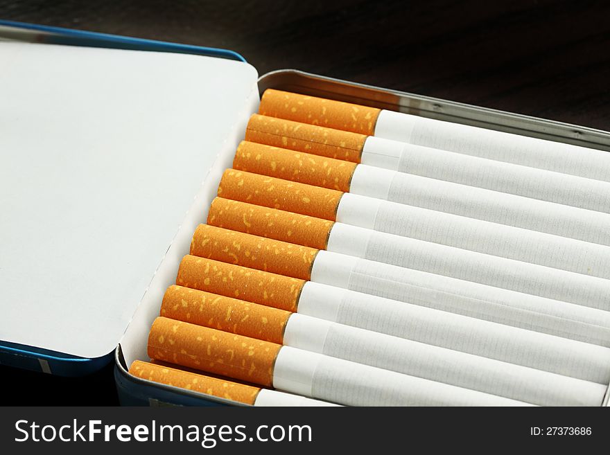 A pack of cigarettes.