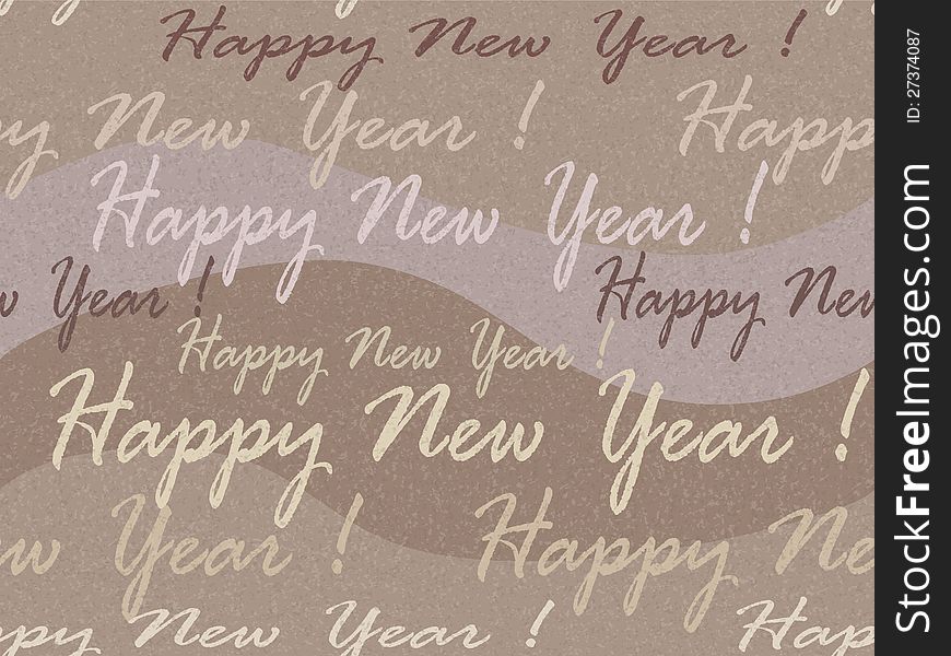 Christmas and New Year  background with inscriptions