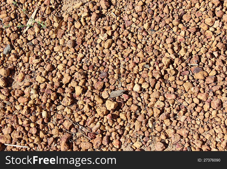 The gravel in western Australia is rounded and ideal for  world rally car events  as it is harder to navigate a vehicle on rounded pebbles and  requires much greater   skill. The gravel in western Australia is rounded and ideal for  world rally car events  as it is harder to navigate a vehicle on rounded pebbles and  requires much greater   skill.