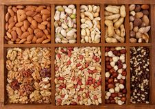 Arrangement Of Nuts Stock Images Arrangement Of Nuts Stock Images