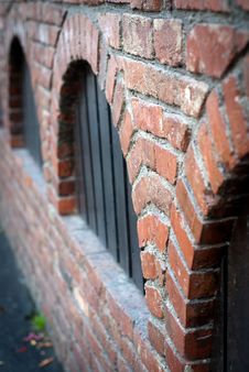 Brick Fence Stock Photos Brick Fence Stock Photos
