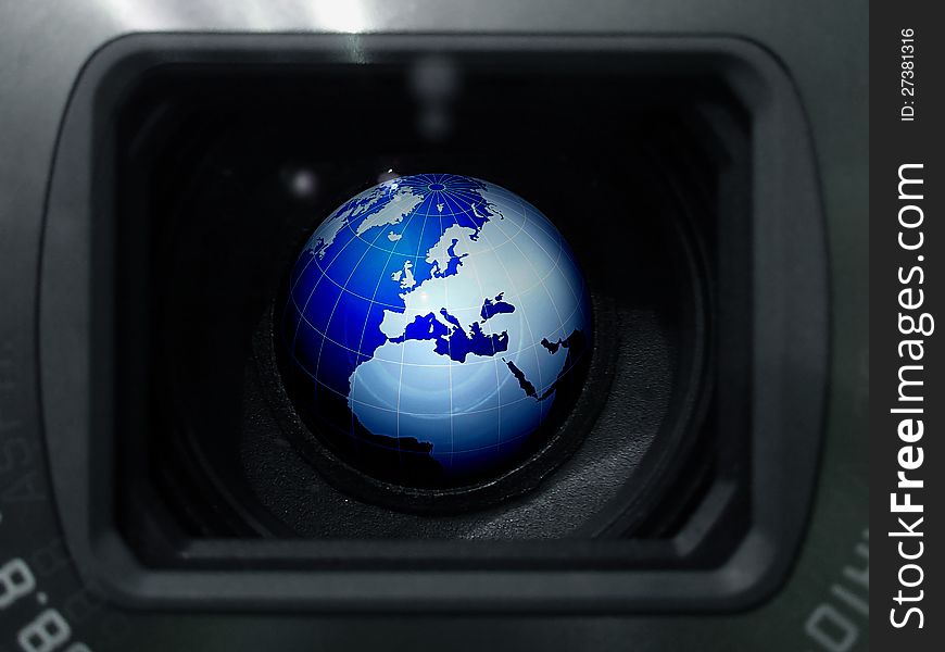 Globe In The Lens