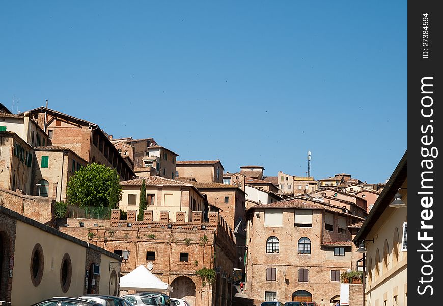 View of city Siena ,Italy. View of city Siena ,Italy