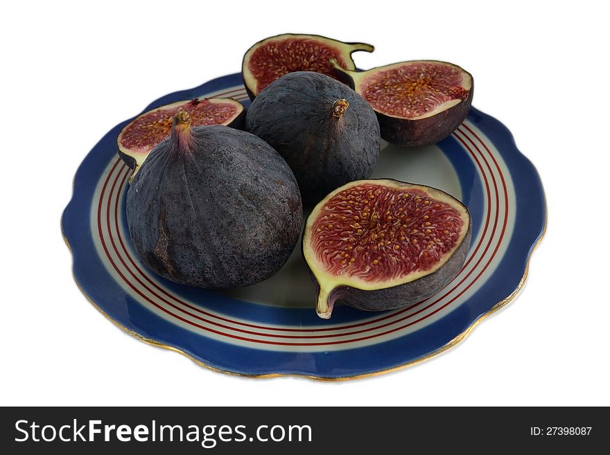 Figs On A Plate