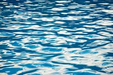 Ripples Reflections On The Wat Royalty Free Stock Photography