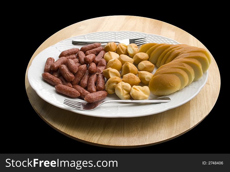 Cheese And Sausages