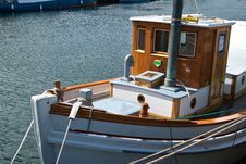 Beautiful Classical Sail Yacht In Frontal View Royalty Free Stock Photos Beautiful Classical Sail Yacht In Frontal View Royalty Free Stock Photos