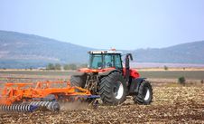 Tractor Outdoor Royalty Free Stock Photography Tractor Outdoor Royalty Free Stock Photography
