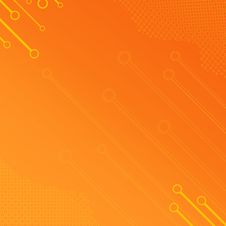 Orange Halftone Outline Royalty Free Stock Photos Orange Halftone Outline Royalty Free Stock Photos