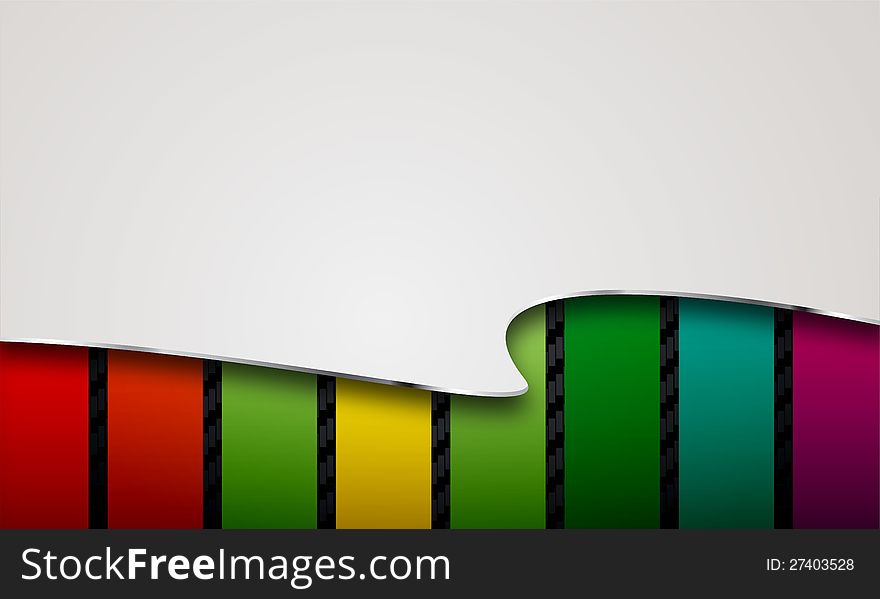Abstract background with colorful design for text project used,  illustration