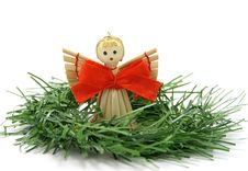 Angel On A Twig Stock Photography Angel On A Twig Stock Photography