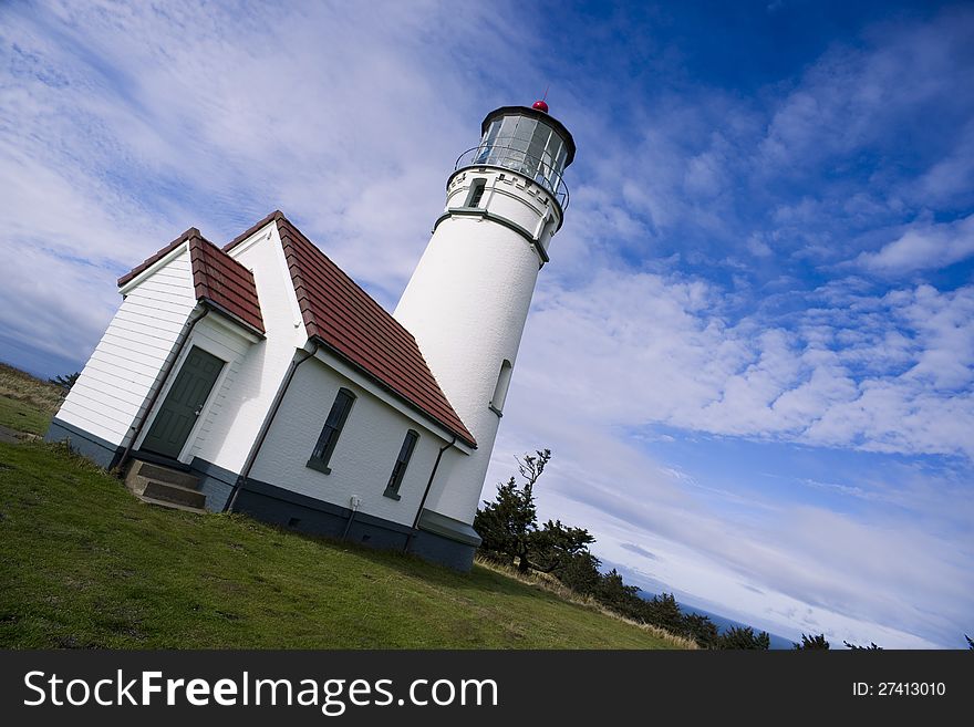 Cape Blanco Lighthouse in Oregon, United States