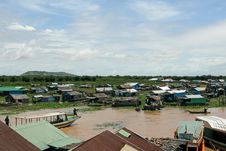 Floating Village In Cambodia Stock Image Floating Village In Cambodia Stock Image