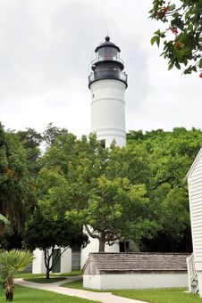 Key West Lighthouse Royalty Free Stock Photos