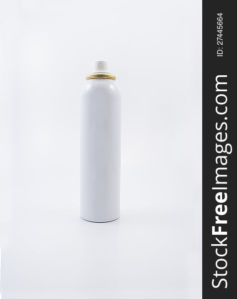 Spray can isolated on a white background