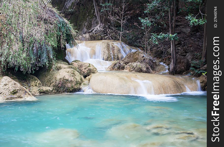 Erawan Waterfall, level 7  Thailand