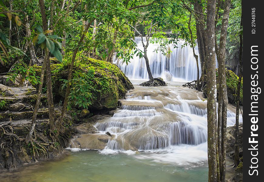 Erawan Waterfall, Kanchanaburi, Thailand