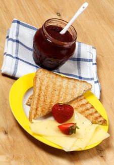 Breakfast Set Royalty Free Stock Image Breakfast Set Royalty Free Stock Image