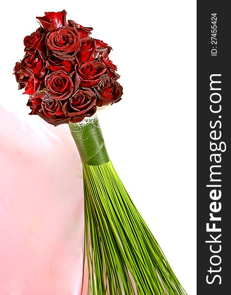 Red roses bouquet &x28;Black Magic roses&x29