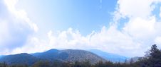 Blue Ridge Parkway National Park Autumn Scenic Vie Stock Images