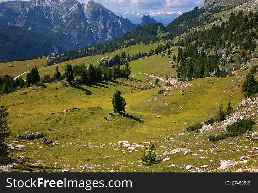Val Pusteria, Dolomite  - Italy, Europe. Val Pusteria, Dolomite  - Italy, Europe