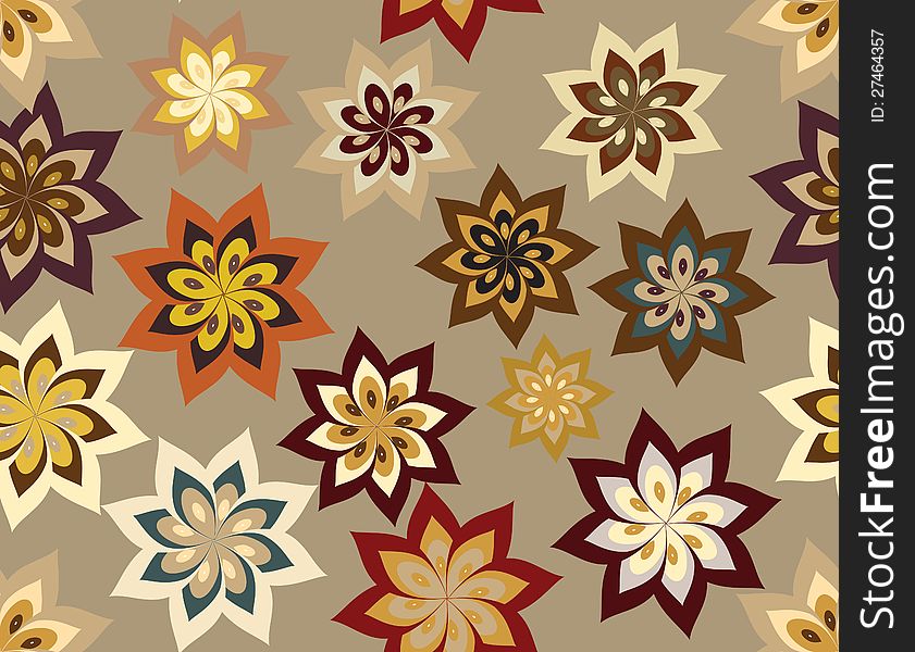 Background, Seamless, Brown Colors
