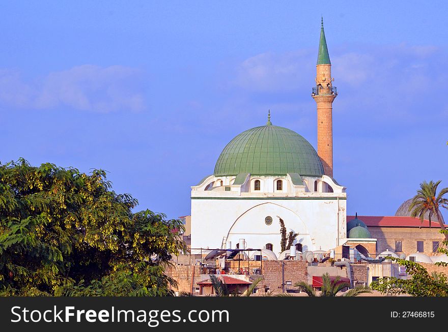 Al Jazzar Mosque in Old City of Arce,Israel