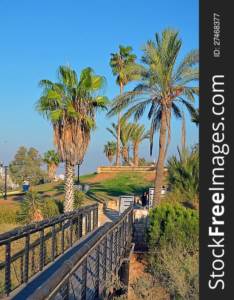 Wishing Bridge in Jaffa,Israel