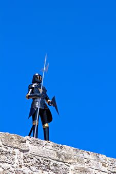 Knight Armour At Rhodes Stock Image