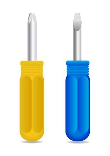 Screwdrivers Set Royalty Free Stock Photography