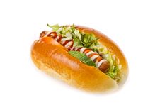 Hot Dog Bread Stock Image