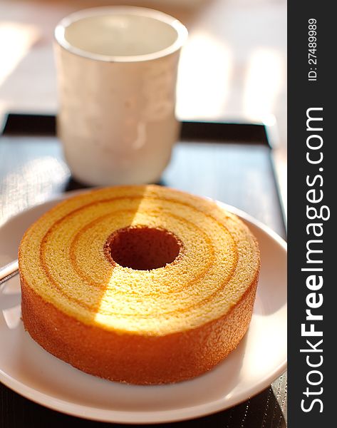 Sponge Cake, Orange