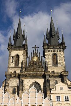 Tyn Church Stock Photo Tyn Church Stock Photo