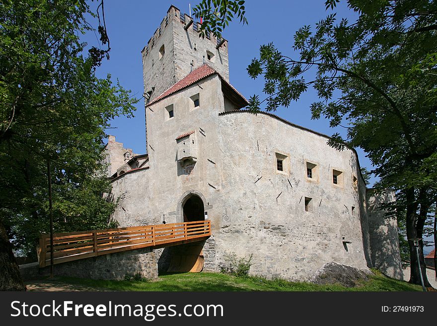 Brunico Castle. Brunico in South Tyrol - Italy. Brunico Castle. Brunico in South Tyrol - Italy