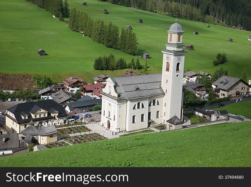 Church of the Sesto sexten - Italian Dolomite