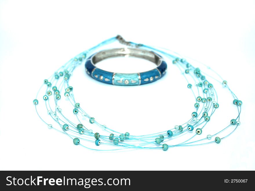 Necklace and bracelet