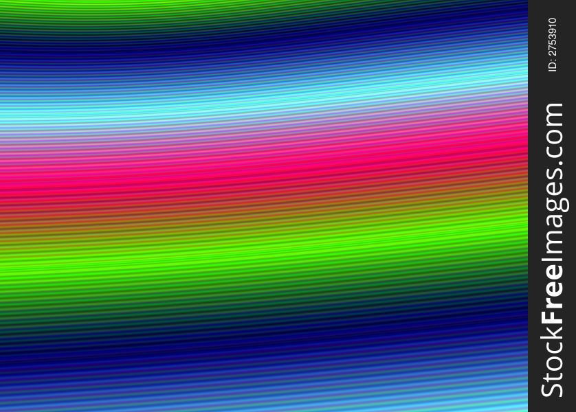 Fractal rendition of multi colored paint on the wall. Fractal rendition of multi colored paint on the wall