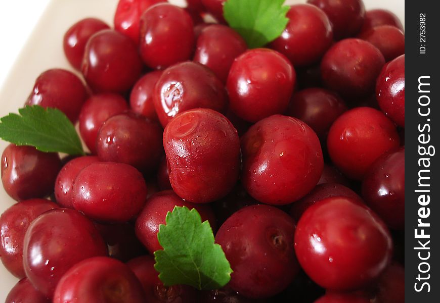 Close-up Of Fresh Cherry