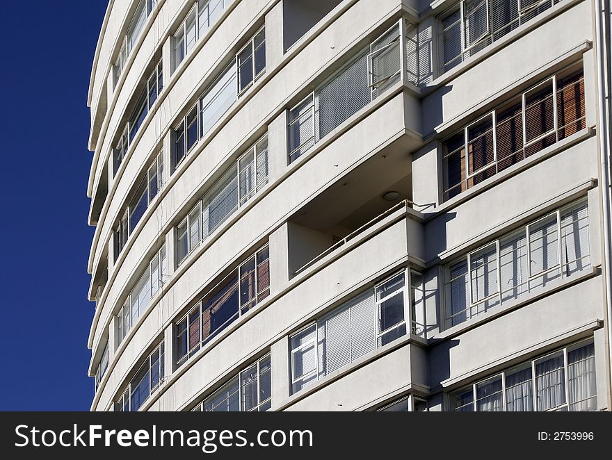 Modern Tall Urban Residential Apartment Building In Sydney, Australia. Modern Tall Urban Residential Apartment Building In Sydney, Australia