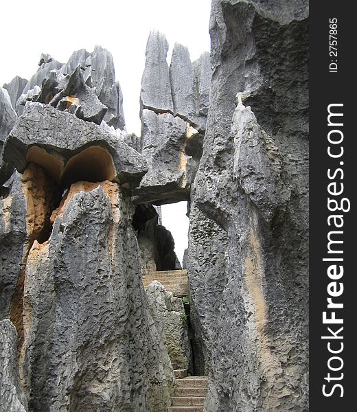 Stone Forest, China's National Park, Yunnan, China