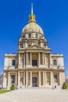 Chapel Of Saint-Louis-des-Invalides Royalty Free Stock Photography Chapel Of Saint-Louis-des-Invalides Royalty Free Stock Photography