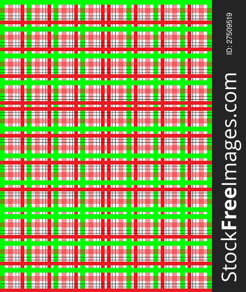 Green Red Pattern